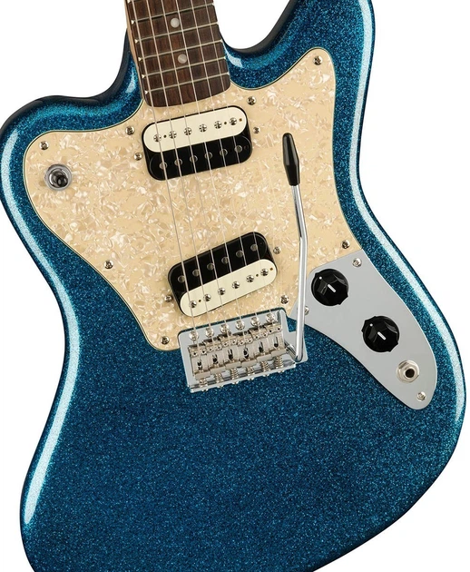 Электрогитара SQUIER by FENDER PARANORMAL SUPER SONIC LRL BLUE SPARKLE - изображение 4