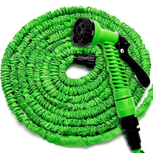 Шланг Magic Hose X-HOSE 45 метров для полива усиленный с распылителем ...