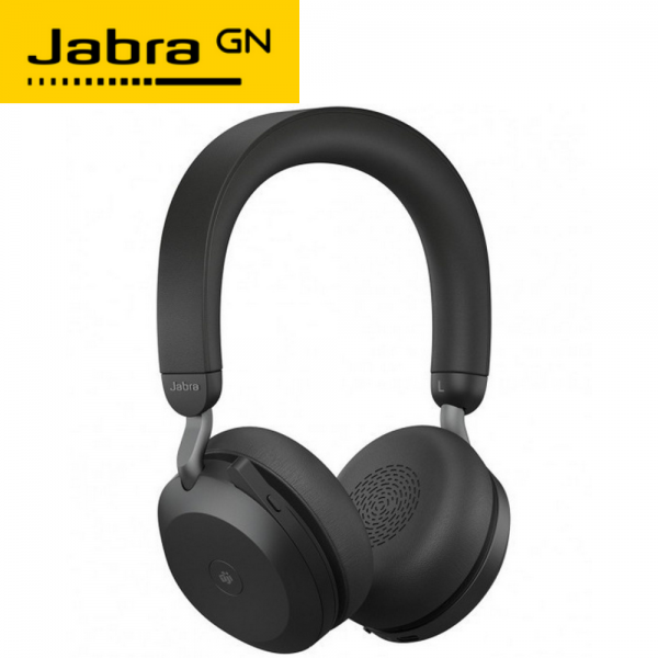JABRA Evolve2 75 MS Stereo USB-C with Charging Stand Black JABRA Evolve2 75 MS Stereo USB-C with Charging Stand Black