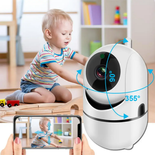 Беспроводная IP WiFi камера видеонаблюдения с ИК-подсветкой и датчиком ...