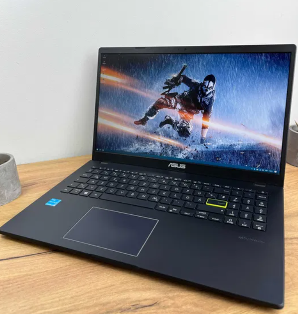 Ноутбук Asus VivoBook E510KA / 15.6" IPS / Intel Pentium N6000 Silver (4 ядра по 1.1-3.3 GHz) / 4GB DDR4 / 512GB SSD NVME / WebCam / Win 10 PRO Lic б/у - Фото 2 Ноутбук Asus VivoBook E510KA / 15.6" IPS / Intel Pentium N6000 Silver (4 ядра по 1.1-3.3 GHz) / 4GB DDR4 / 512GB SSD NVME / WebCam / Win 10 PRO Lic б/у - изображение 2