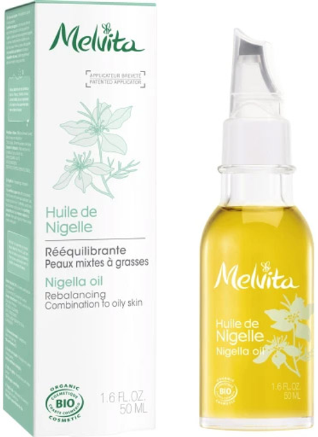 Олія для тіла Melvita Nigella Oil Rebalancing Combination to Oily Skin 50 мл (3284410042479) - зображення 1