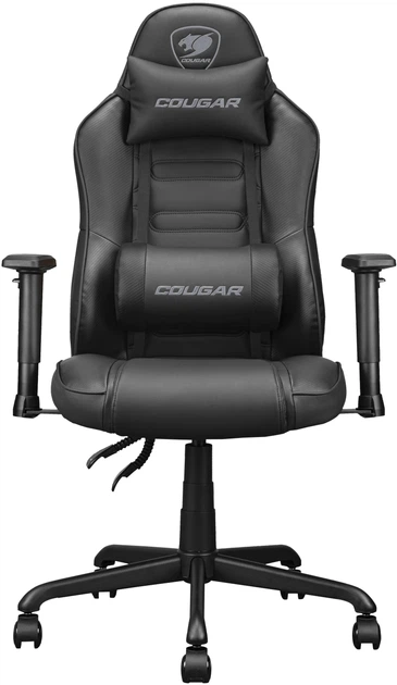 Кресло геймерское Cougar Fusion S Black – купить онлайн на ROZETKA