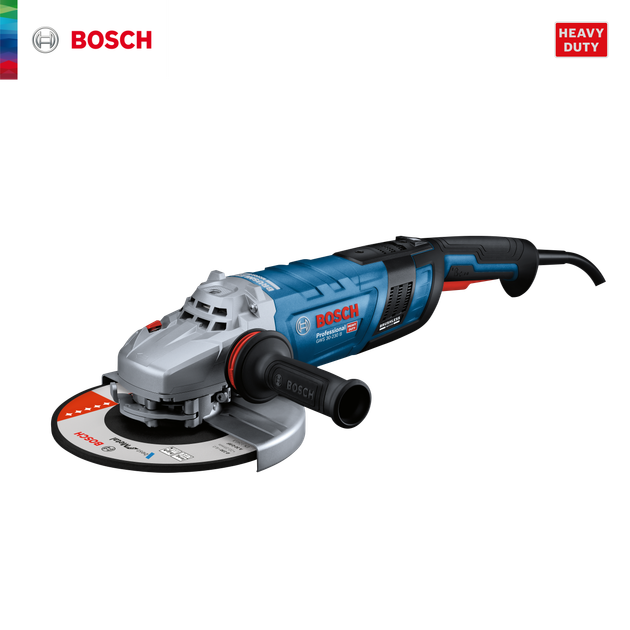 Бесщеточная угловая шлифовальная машина Bosch Professional GWS 30-230 B, 2800 Вт, 230 круг + антивибрационная рукоятка (06018G1000) - изображение 5