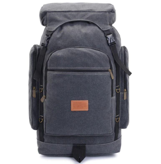 Рюкзак тактичний туристичний Tactical Backpack XS0531 50л чорний - зображення 1