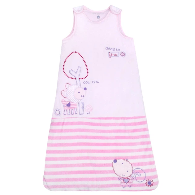 Спальний мішок дитячий для дівчинки Bunnies DW182512 56 см Рожевий - Фото 1 Спальний мішок дитячий для дівчинки Bunnies DW182512 56 см Рожевий - зображення 1