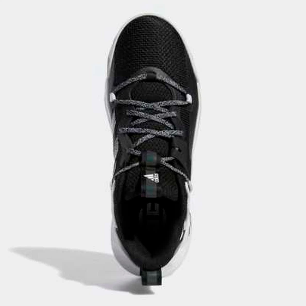 Buty do koszykówki męskie wysokie adidas GY8630 44.5 28.5 cm Czarne (4065418788823) - obraz 4