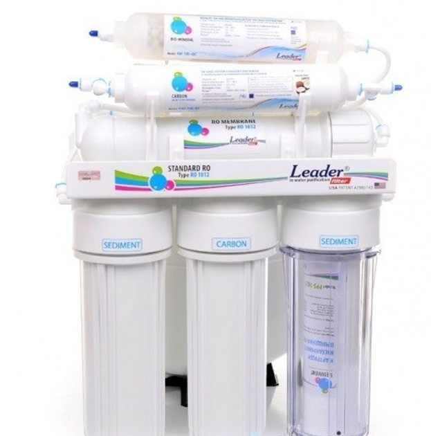 Фильтр обратного осмоса Leader Standart RO-6 +BIO - изображение 1