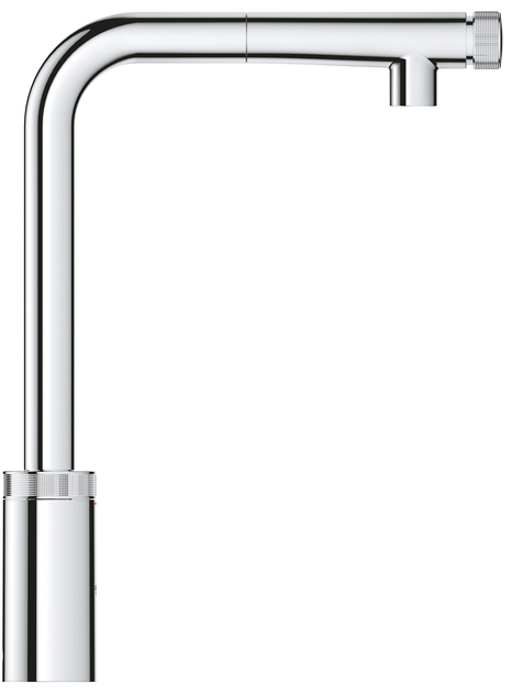 Смеситель-кран кухонный с выдвижным изливом GROHE Minta Smartcontrol 31613000 - изображение 5