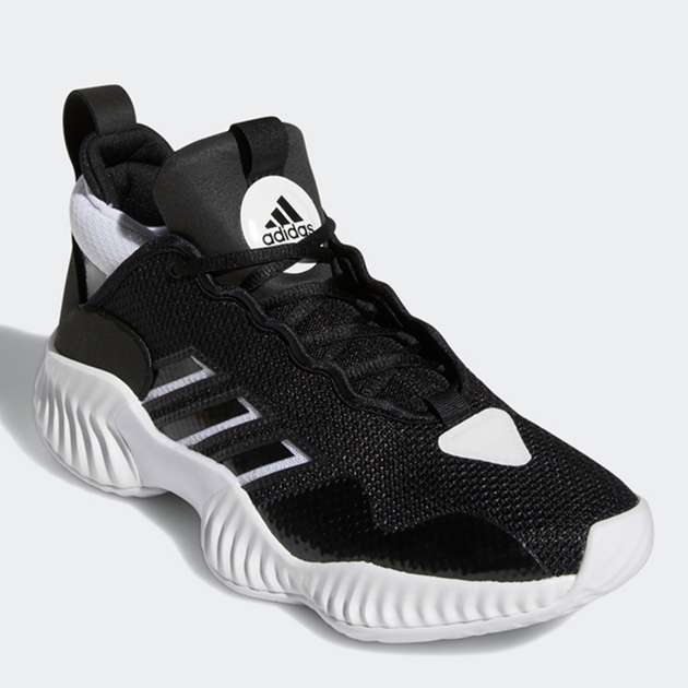Чоловічі кросівки для баскетболу Adidas GV9926 40.5 25.5 см Чорні (4062064279675) - зображення 2