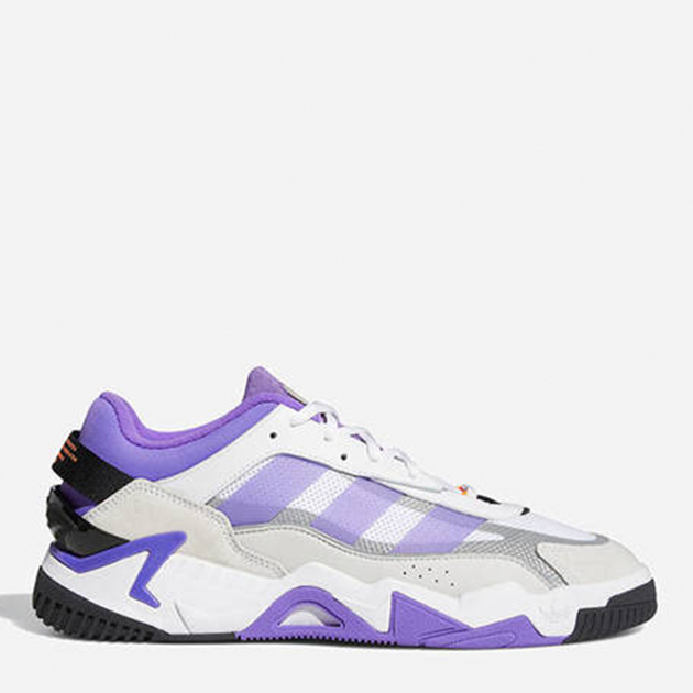 Чоловічі кросівки для баскетболу Adidas GX0775 38 23.5 см Фіолетовий/Білий (4065418109963) - зображення 1