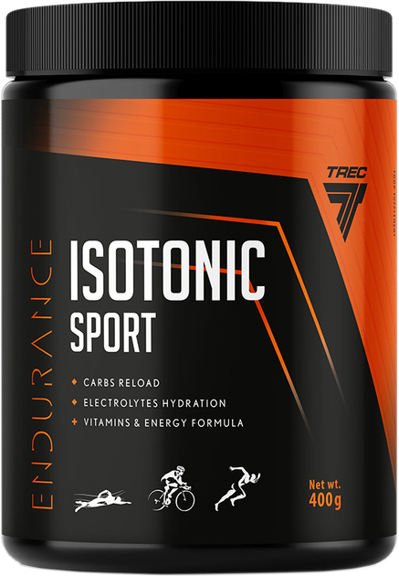 Ізотонік Trec Nutrition Isotonic Sport 400 г Апельсин (5902114019648) - зображення 1