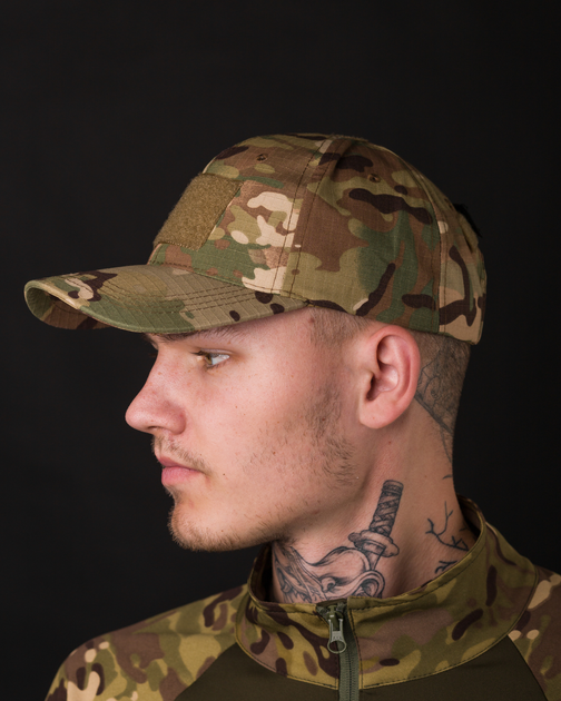 Тактическая бейсболка BEZET Military 9223 Камуфляж (2000221963366) - изображение 5