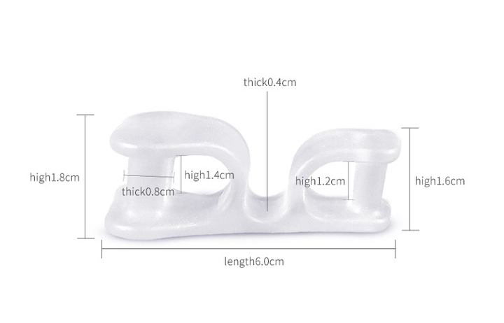 Силиконовые Подушечки для Фиксации Большого Пальца Стопы ToeLab M67 one size - Профилактика Увеличения Косточки Большого Пальца, 1 шт. (50230508) - изображение 5