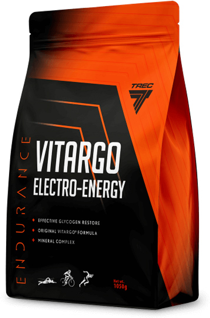 Elektrolity Trec Nutrition Vitargo Electro Energy 1050 g Pineapple (5902114010188) - obraz 1