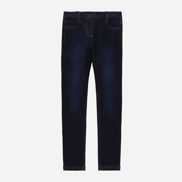 Детские джинсы на резинке для девочки Coccodrillo Jeans Basic Girl ZC2123101JBG 98 см Синие (5904705998554) - изображение 5