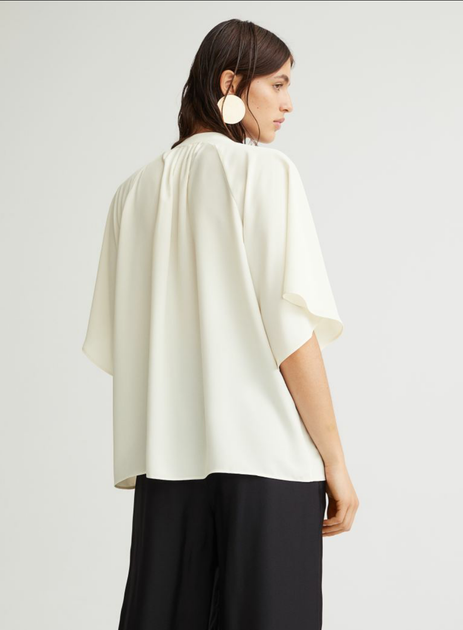 Жіноча блуза H&M (73741) S Біла - зображення 2