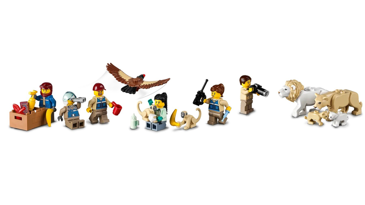 Конструктор LEGO City Табір порятунку диких тварин 503 деталі (60307) - зображення 7