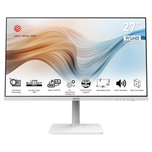 Монитор MSI Modern MD272QPW (9S6-3PB19H-023) - изображение 1