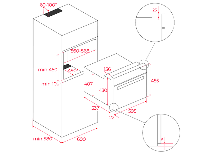 Духовой шкаф Teka - HLC 8440 C WH 111160011 - изображение 12