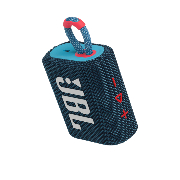 Głośnik przenośny JBL Go 3 Blue Coral (JBLGO3BLUP) - obraz 6