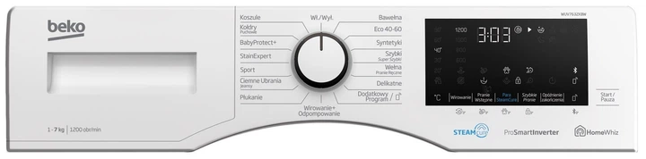Пральна машина BEKO WUV 7632XBW - зображення 4