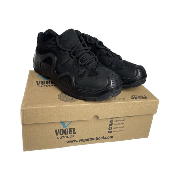 Тактичні кросівки Vogel чорні, топ якість Туреччина 41 розмір - зображення 1