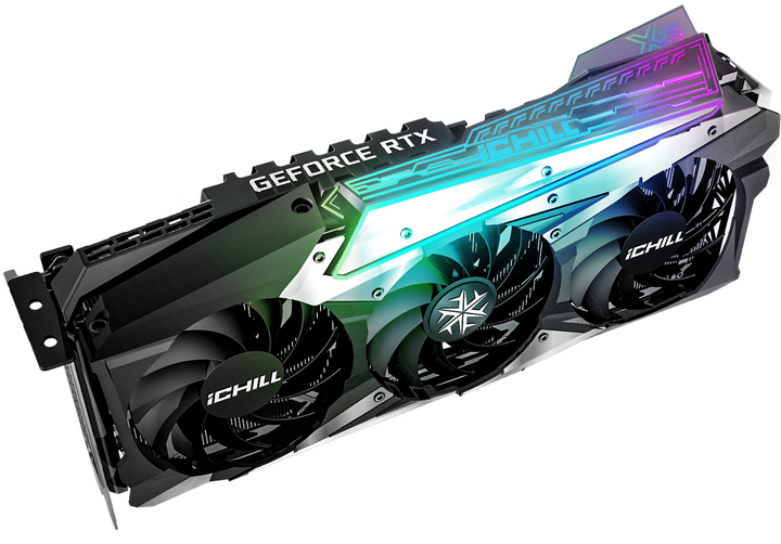 INNO3D PCI-Ex GeForce RTX 3070 Ti 8 GB GDDR6X (256bit) (1575/19000) (1 x HDMI, 3 x DisplayPort) (C307T3-086XX-1810VA37) - obraz 1