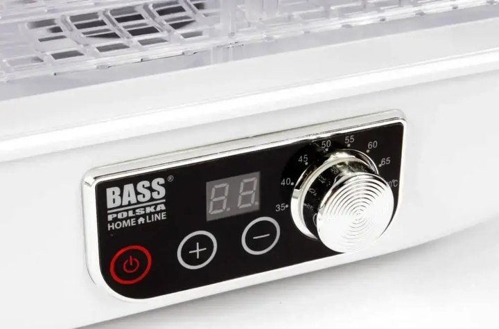 Сушилка для овощей и фруктов Bass Polska BH10602 с регулируемыми лотками 250 Вт - изображение 3