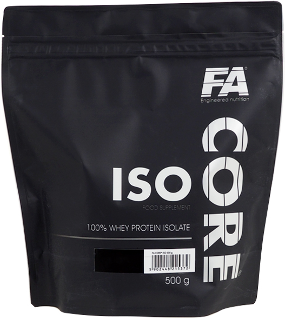 Białko FA Nutrition Core Iso 500 g Truskawka (5902448243757) - obraz 1