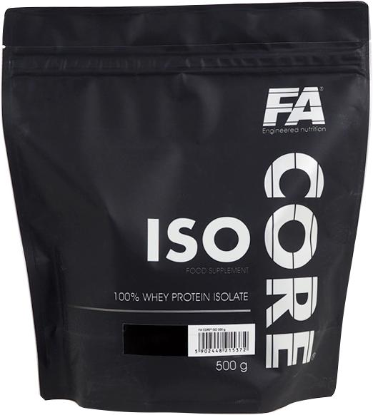 Białko FA Nutrition Core Iso 500 g Biała Czekolada-Kokos (5902448243832) - obraz 1