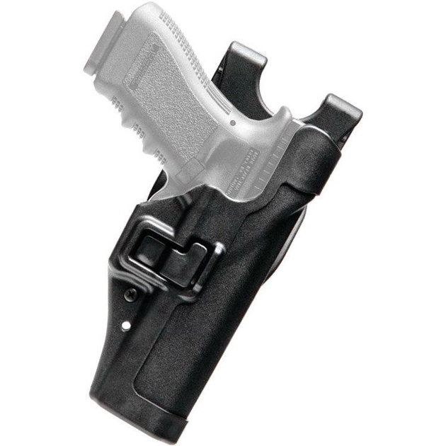 Кобура Blackhawk! SERPA Level 2 Auto Lock поясна для Glock 17/19/22/23/31/32 - зображення 1