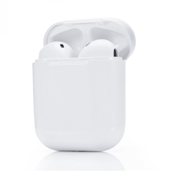 Бездротові Bluetooth-навушники з боксом для зарядки i8 mini White (М-13780) - Фото 4 Бездротові Bluetooth-навушники з боксом для зарядки i8 mini White (М-13780) - зображення 4