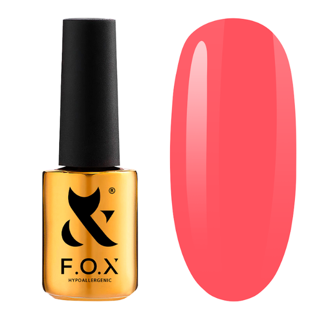 Гель-лак F.O.X Spectrum Gel Vinyl 142 приглушенный персиково-коралловый 7 мл - Фото 1 Гель-лак F.O.X Spectrum Gel Vinyl 142 приглушенный персиково-коралловый 7 мл - изображение 1