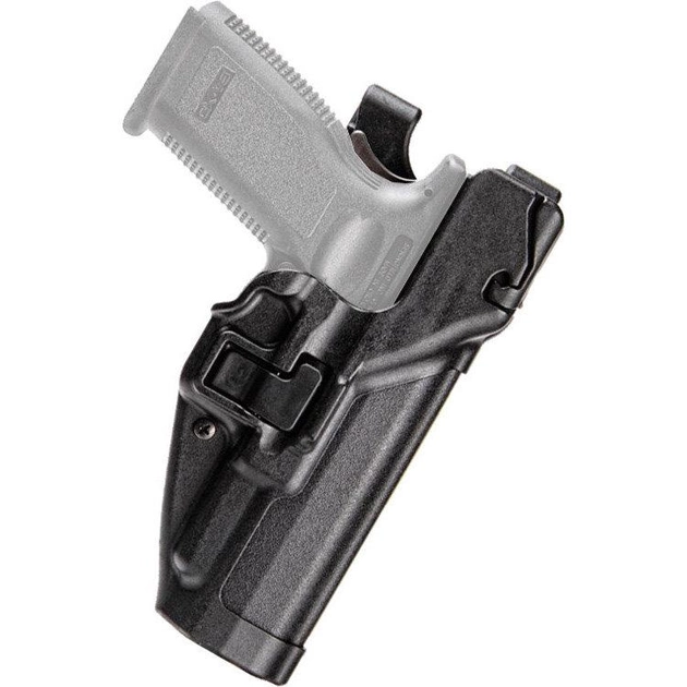 Кобура Blackhawk! SERPA Level 3 Auto Lock поясна для Glock 17/19/22/23/31/32 лівша (44H100PL-L) - зображення 1