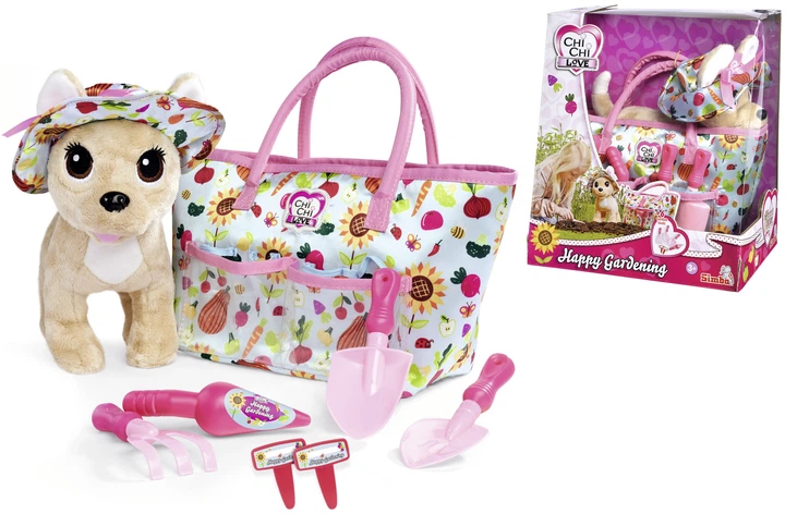 Pies Simba Chi Chi Love Szczęśliwa ogrodniczka 20 cm (4006592085605) - obraz 2