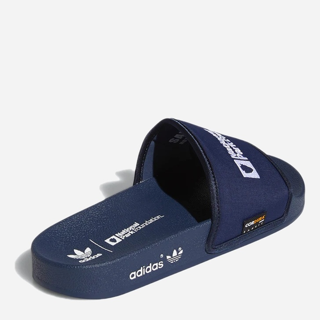 Жіночі шльопанці adidas Adilette National Park Foundation FY5174 39.5 (6UK) 24.5 см Темно-сині (4064043613920) - зображення 3