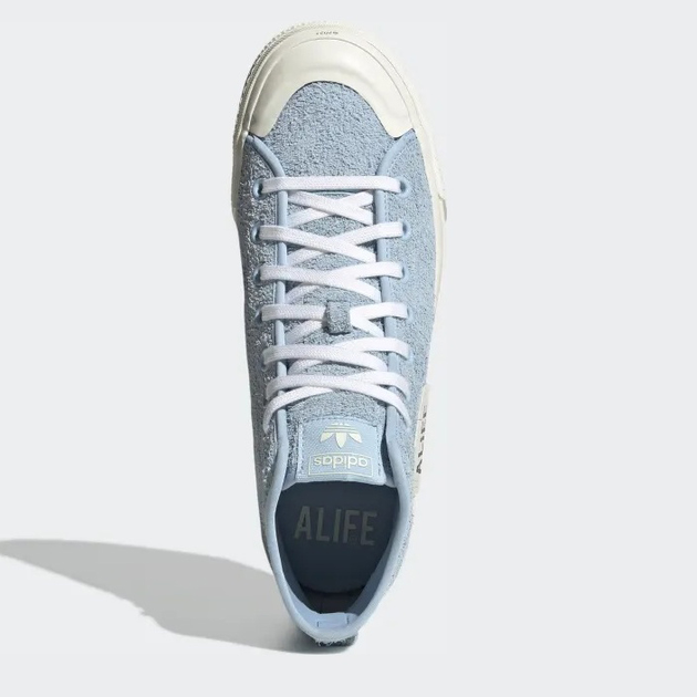 Sneakersy damskie zamszowe wysokie adidas Originals Nizza Hi Alife GW5325 40 (6.5UK) 25 cm Niebiskie (4065424416062) - obraz 7