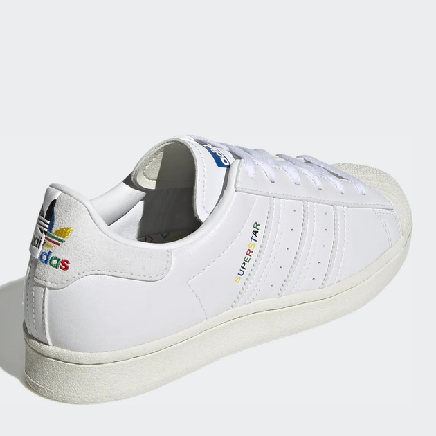 Sneakersy damskie z eko skóry do kostki adidas Originals Superstar WMNS GZ7537 38.5 (5.5UK) 24cm Białe (4064047180466) - obraz 4