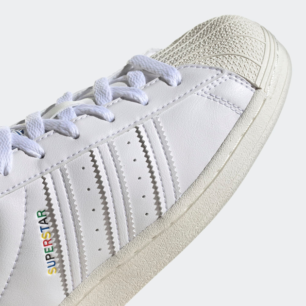 Sneakersy damskie z eko skóry do kostki adidas Originals Superstar WMNS GZ7537 38.5 (5.5UK) 24cm Białe (4064047180466) - obraz 5
