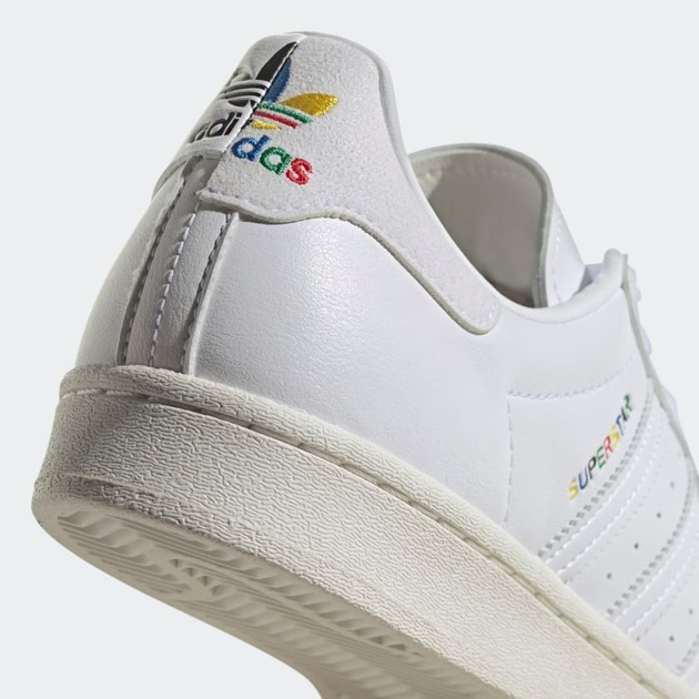 Sneakersy damskie z eko skóry do kostki adidas Originals Superstar WMNS GZ7537 42 (8UK) 26.5 cm Białe (4064047180503) - obraz 6