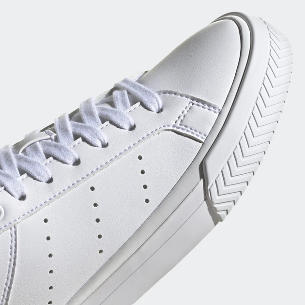 Sneakersy damskie z eko skóry do kostki adidas Originals Court Tourino H05280 39.5 (6UK) 24.5 cm Białe (4064047124019) - obraz 5