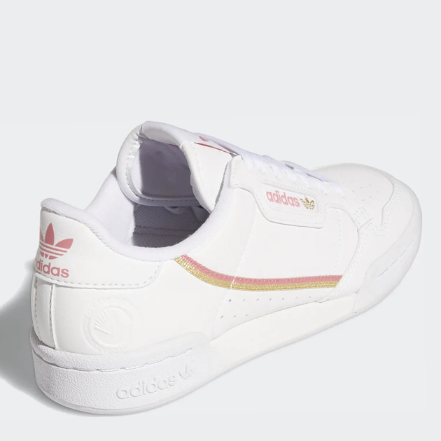 Sneakersy damskie z eko skóry do kostki adidas Originals Continental 80 Vegan H05315 38.5 (5.5UK) 24cm Białe (4062064098290) - obraz 4