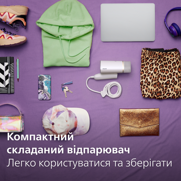 Отпариватель PHILIPS 3000 Series STH3020/10 - Фото 5 Отпариватель PHILIPS 3000 Series STH3020/10 - изображение 5