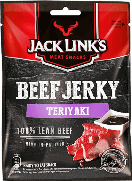 В'ялена яловичина Jack Links Beef Jerky 25 г Теріяки (4251097402970) - зображення 1