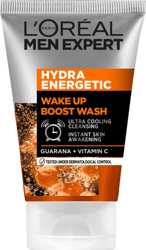 Гель для умывания L'Oreal Paris Men Expert Hydra Energetic Очищающий с пробуждающим эффектом для мужчин 100 мл (3600523718269) - Фото 1 Гель для умывания L'Oreal Paris Men Expert Hydra Energetic Очищающий с пробуждающим эффектом для мужчин 100 мл (3600523718269) - изображение 1