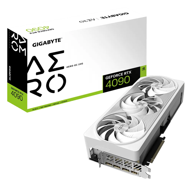 Відеокарта дискретна Gigabyte GV-N4090AERO OC-24GD 21000МГц - зображення 4