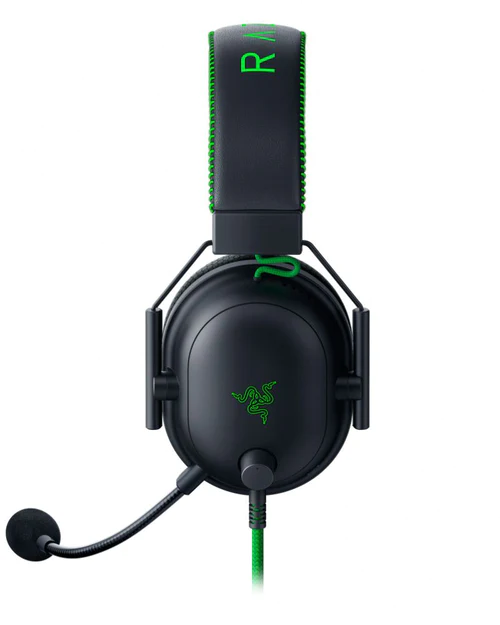 Геймерські дротяні навушники Razer BlackShark V2 Green Special Edition Ovеr Stоск t3 - зображення 3