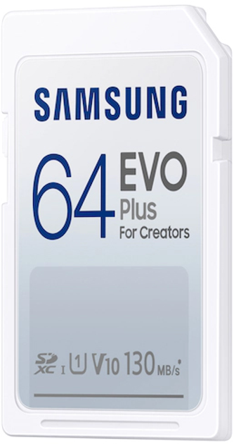 Samsung Evo Plus SDXC 64GB UHS-I U1 V10 (MB-SC64K/EU) - изображение 2