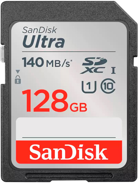 SanDisk Ultra SDXC 128GB UHS-I (SDSDUNB-128G-GN6IN) - изображение 1
